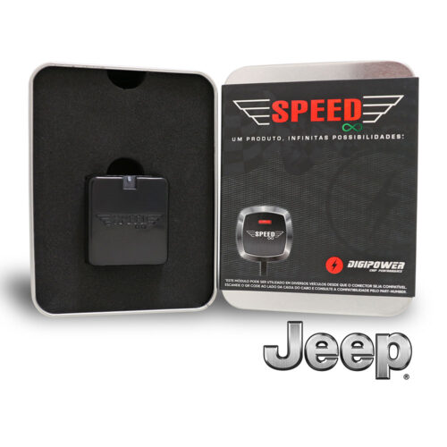 Pedal Tuning Digipower – Potência com Segurança – Speed Infinity para JEEP WRANGLER 3.6 – 2012 – 2018